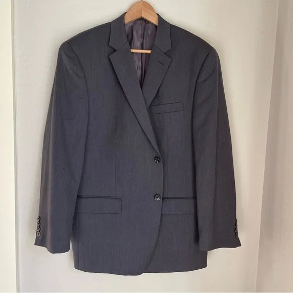 Michael Michael Kors Two Button 100% Wool Blazer/‎ Sport Jacket Size: 44R